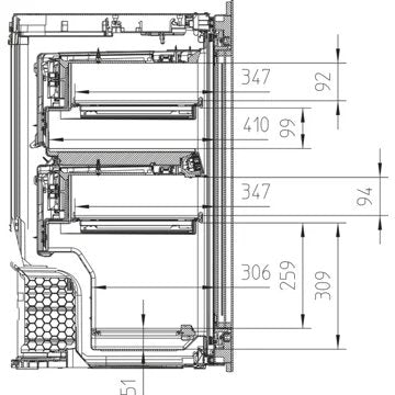 Cave à vin encastrable 							MIELE				KWT6422iG-1 obsw