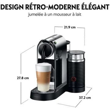Nespresso							MAGIMIX				Citiz & Milk Chrome 11318