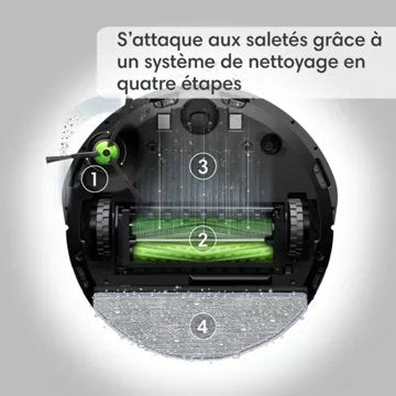 Robot Aspirateur Laveur							IROBOT				Roomba combo J5