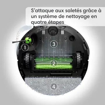 Robot Aspirateur Laveur							IROBOT				Roomba Combo i5+