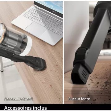 Aspirateur balai							SAMSUNG 				Jet 75E Pet VS20B75BGR4