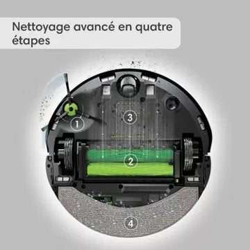 Robot Aspirateur Laveur							IROBOT				Roomba combo J9+