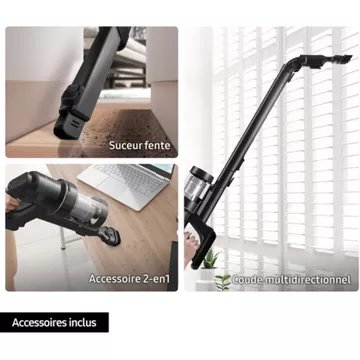 Aspirateur balai							SAMSUNG 				Bespoke Jet AI 2 batteries VS28C9784QK