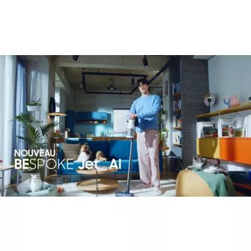 Aspirateur balai							SAMSUNG 				Bespoke Jet AI 2 batteries VS28C9784QK