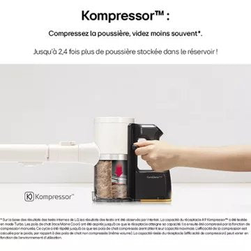 Aspirateur balai							LG				CordZero A9 Kompressor A9T-ULTRA1C