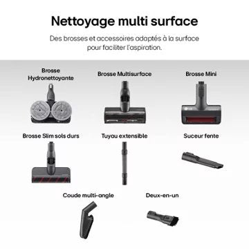 Aspirateur balai							LG				CordZero A9 Kompressor A9T-ULTRA1C