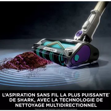 Aspirateur balai							SHARK				PowerDetect avec base de vidage automatique IP3251EUT