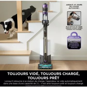 Aspirateur balai							SHARK				PowerDetect avec base de vidage automatique IP3251EUT