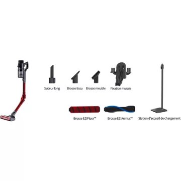 Aspirateur balai							EZICLEAN				Cycloboost R680 Turbo Flex