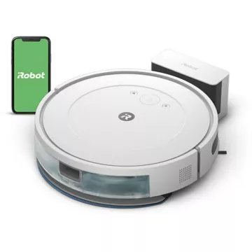 Robot Aspirateur Laveur							IROBOT				Roomba Combo Essential Y011240 blanc