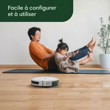 Robot Aspirateur Laveur							IROBOT				Roomba Combo Essential Y011240 blanc