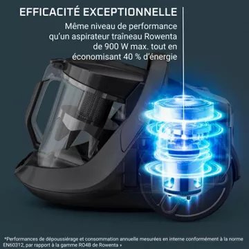Aspirateur sans sac							ROWENTA				Green cyclonic effitech+ RO7C89EA