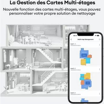 Robot Aspirateur Laveur							ULTENIC				T10 PRO