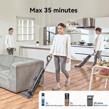 Aspirateur laveur							PROSCENIC				F20A - Auto-nettoyage