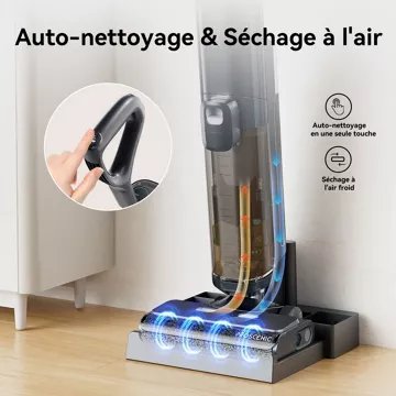 Aspirateur laveur							PROSCENIC				F20A - Auto-nettoyage