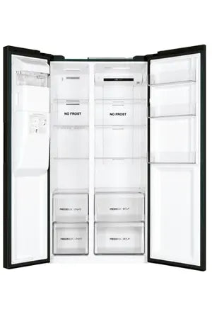 Refrigerateur americain Haier HSR3918FIPB Noir