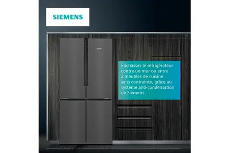 Réfrigérateur multi-portes Siemens KF96NAXEA blacksteel