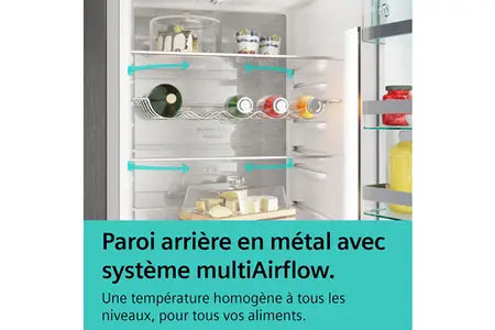 Réfrigérateur multi-portes Siemens KF96NAXEA blacksteel