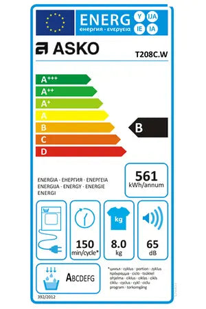 Sèche-linge Asko T208C.W