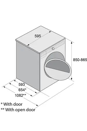 Sèche-linge Asko T209H.W