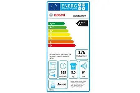 Sèche-linge Bosch Serie 6 WQG233D0FR