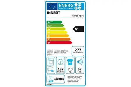 Sèche-linge Indesit YTM0871FR