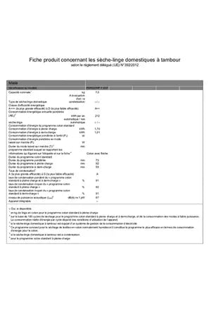 Sèche-linge Miele PDR507HPSST