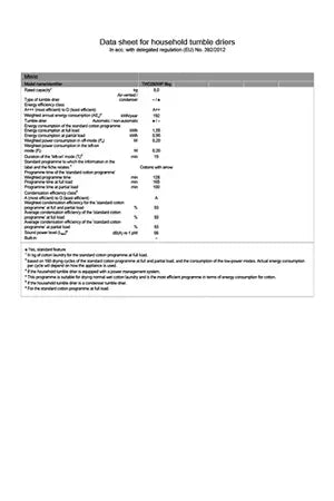 Sèche-linge Miele TWD 260 WP