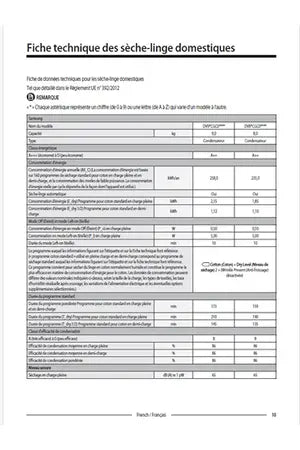 Sèche-linge SAMSUNG DV80CGC0B0AE